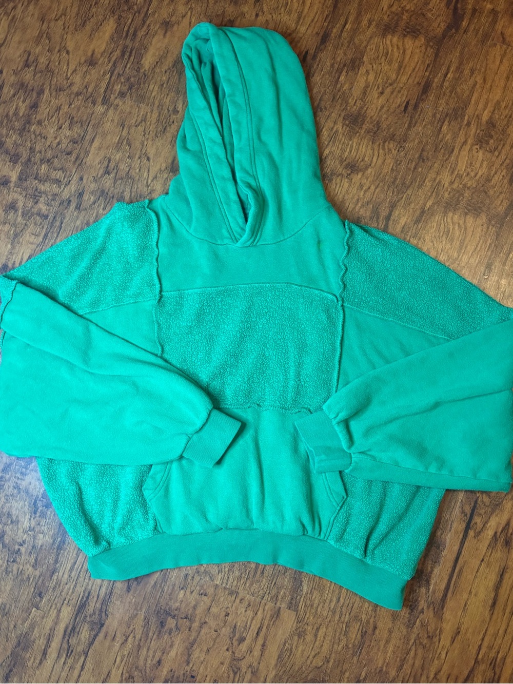 aerie Bright Teal Hooded Sweatshirt